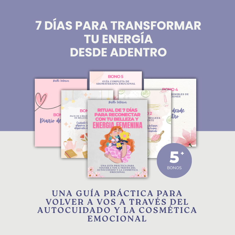 RITUAL DE 7 DÍAS PARA CONECTAR CON TU BELLEZA Y ENERGÍA FEMENINA